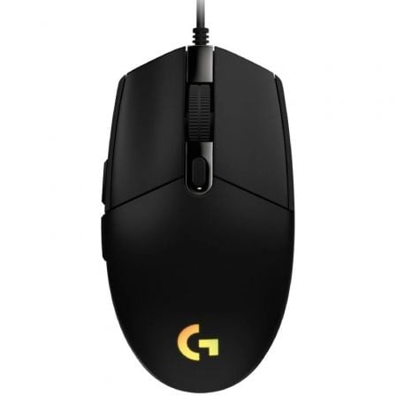 Ratón Gaming Logitech G203 Lightsync, Hasta 8000 DPI, Negro