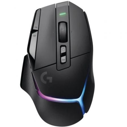 Ratón Gaming Inalámbrico Logitech G502 X Plus, Hasta 25600 DPI, Negro