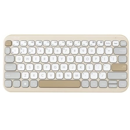 Teclado Inalámbrico Asus Marshmallow KW100, Beige