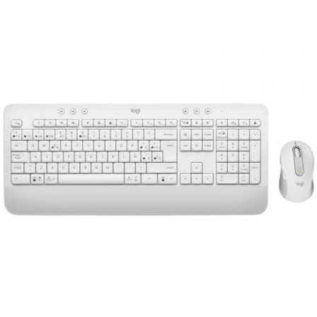 Teclado y Ratón Inalámbricos Logitech Signature MK650 Combo For Business, Blanco