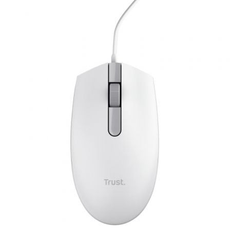 Ratón Trust TM-101, 1200 DPI, Blanco