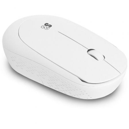Ratón Inalámbrico Subblim Business Plus Silencioso, Hasta 1200 DPI, Blanco