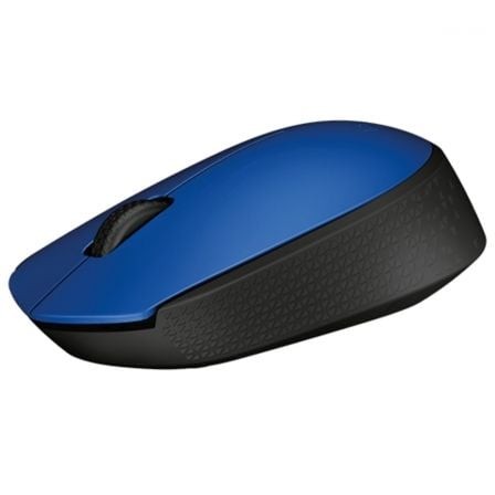 Ratón Inalámbrico Logitech M171, Hasta 1000 DPI, Azul