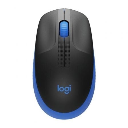 Ratón Inalámbrico Logitech M190, Hasta 1000 DPI, Azul