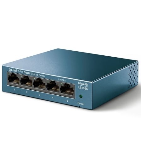Switch TP-Link LS105G 5 puertos, RJ-45 10/100/1000