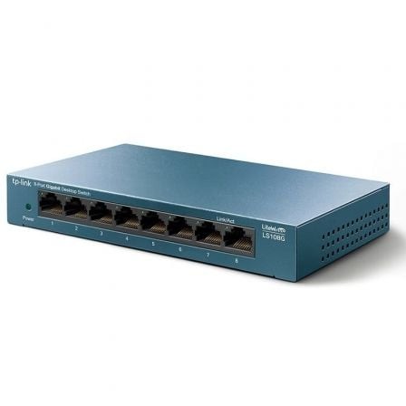 Switch TP-Link LS108G 8 puertos, RJ-45 10/100/1000