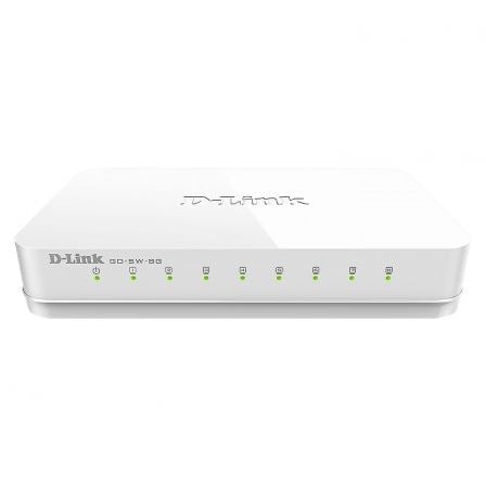 Switch D-Link GO-SW-8G 8 puertos, RJ-45 10/100/1000