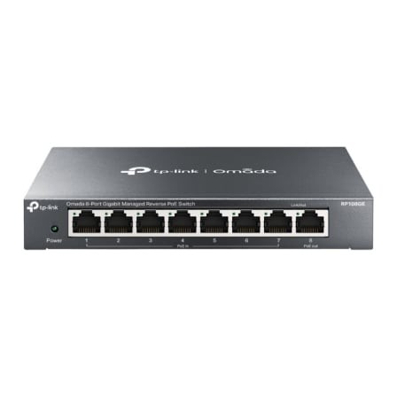Switch TP-Link TL-RP108GE 8 puertos, RJ-45 10/100/1000 PoE