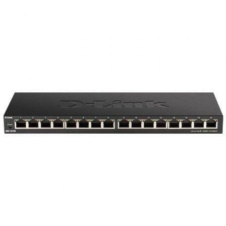 Switch D-Link DGS-1016S 16 puertos, RJ-45 10/100/1000