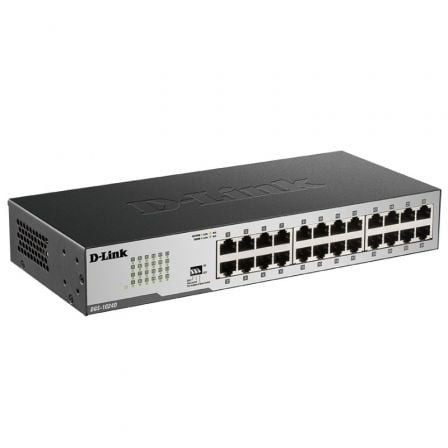 Switch D-Link DGS-1024D 24 puertos, RJ-45 Gigabit 10/100/1000