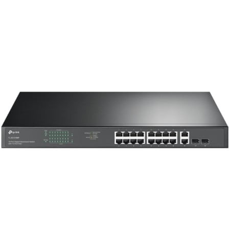 Switch TP-Link TL-SG1218MP 20 puertos, RJ-45 10/100/1000 PoE+/SFP