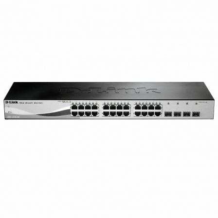 Switch Gestionable D-Link DGS-1210-28 28 puertos, RJ-45 Gigabit 10/100/1000, SFP