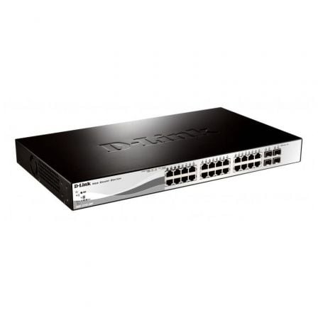 Switch D-Link DGS-1210-28P 28 puertos RJ-45, 10/100/1000, SFP, PoE