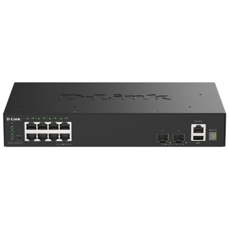 Switch Gestionable D-Link DGS-1530-10/E 8 puertos, RJ-45 Gigabit 10/100/1000/10G, SFP