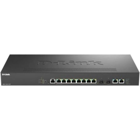 Switch Gestionable D-Link DMS-1250-12TP 10 puertos, RJ-45 100/1000/2.5G, PoE, SFP