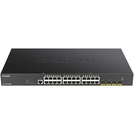 Switch Gestionable D-Link Smart DGS-1250-28XMP 28 puertos, RJ-45 10/100/1000 PoE, SFP