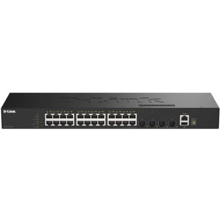 Switch Gestionable D-Link DGS-1530-28/E 24 puertos, RJ-45 10/100/1000, SFP