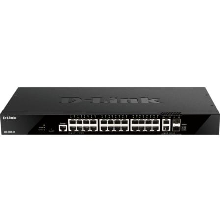 Switch Gestionable D-Link DGS-1520-28/E 24 puertos, RJ-45 10/100/1000, SFP