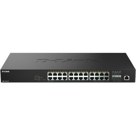 Switch D-Link DMS-1250-28P/E 28 puertos, RJ-45 Gigabit 10/100/1000 PoE, SFP