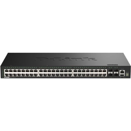 Switch Gestionable D-Link DGS-1530-52/E 48 puertos, RJ-45 10Gbps, SFP, PoE