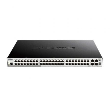 Switch D-Link Smart DGS-1510-52XMP 52 puertos, RJ-45 10/100/1000 PoE, SFP