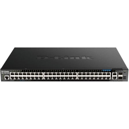 Switch Gestionable D-Link DGS-1520-52MP/E 52 puertos, RJ-45 2.5Gbps, SFP, PoE