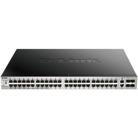 Switch Gestionable D-Link DGS-3130-54PS/E 50 puertos, RJ-45 10/100/1000, SFP, PoE