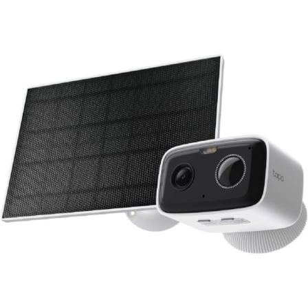 Cámara de vigilancia TP-Link Tapo TC80 KIT, visión nocturna, incluye panel solar
