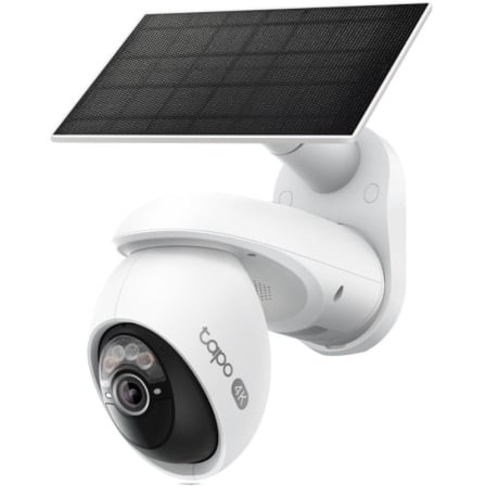Cámara de vigilancia TP-Link Tapo C660 KIT, visión nocturna, incluye panel solar