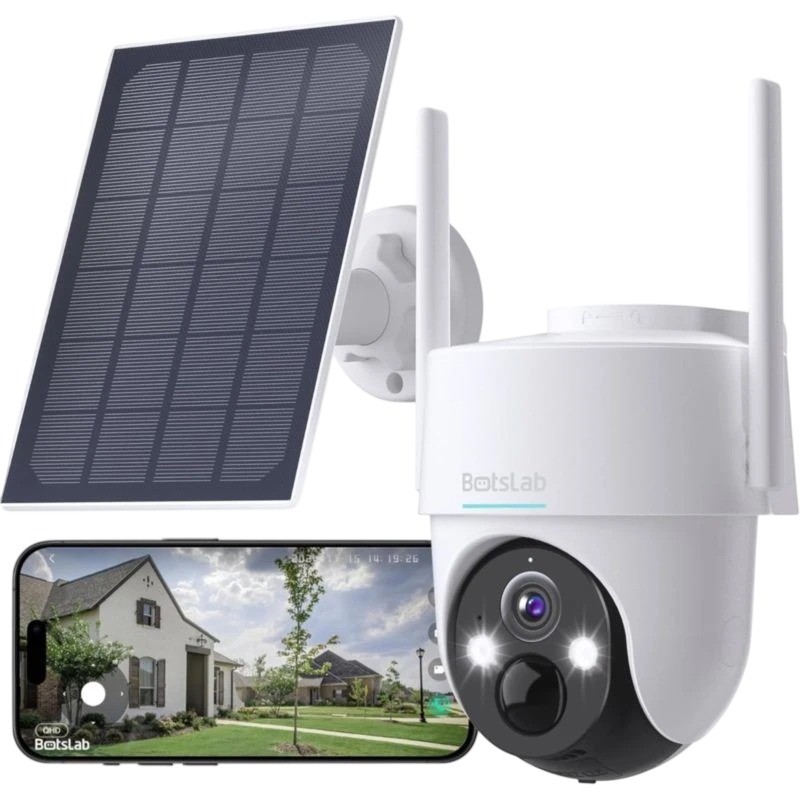 Cámara de vigilancia Botslab PT W313 3MP WiFi Solar