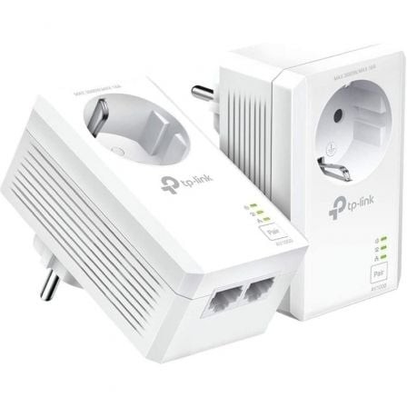 Adaptador PLC TP-Link TL-PA7027P KIT 1000 Mbps, alcance 300 m, pack de 2