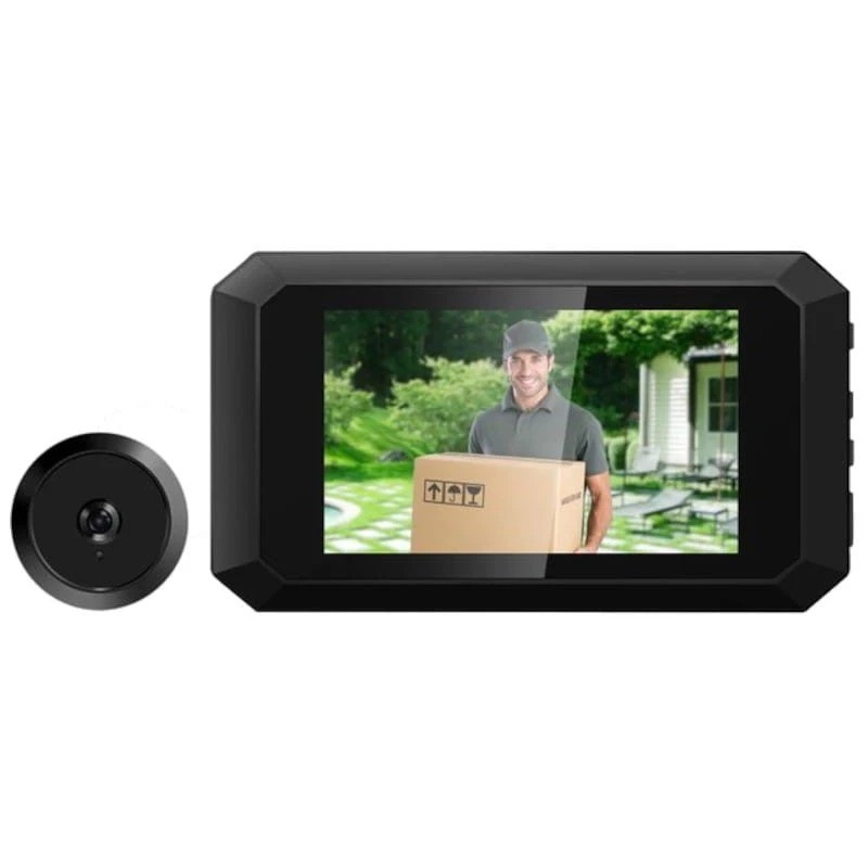 Mirilla digital Escam C23-G Negro 2MP