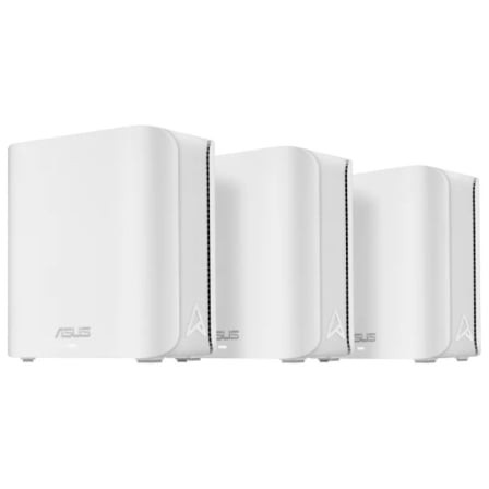 Sistema wifi mesh Asus ZenWiFi BD4 (W-3-PK) 3600 Mbps, 2,4 GHz y 5 GHz, pack de 3