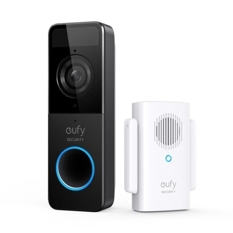 Videoportero Eufy Video Doorbell Negro Full HD
