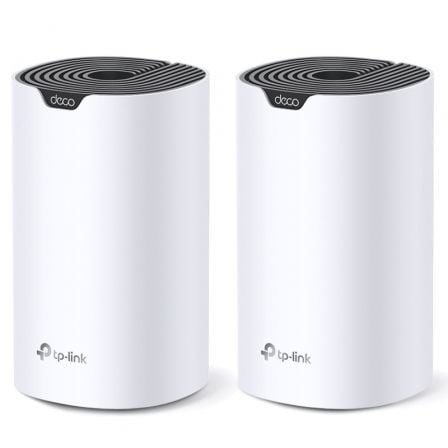 Sistema wifi mesh TP-Link Deco S7 1900 Mbps, 2,4 GHz y 5 GHz, pack de 2