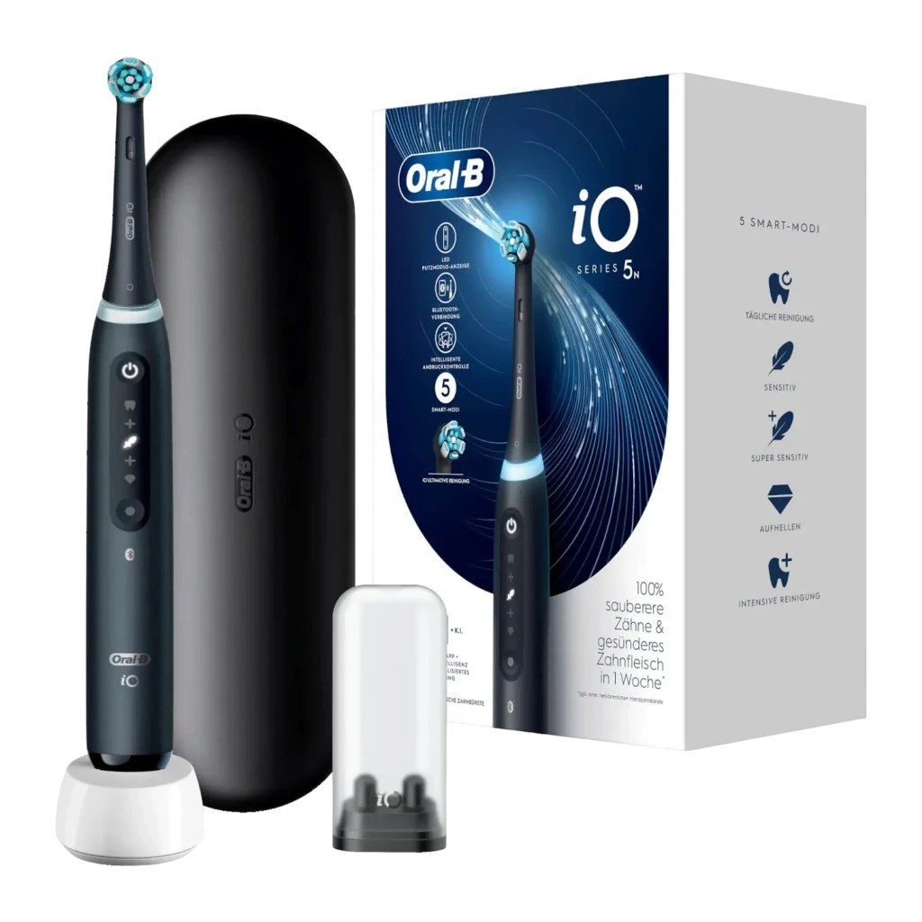 Cepillo de dientes eléctrico Oral-B iO Series 5 IA Bluetooth Modos inalámbrico