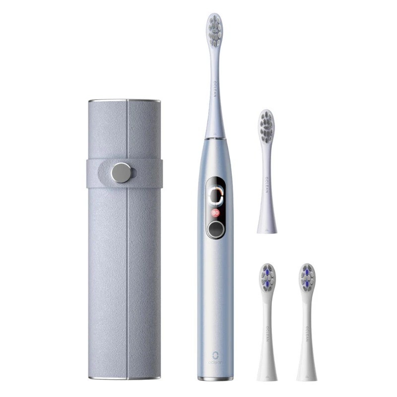Cepillo de dientes eléctrico Oclean X Pro Digital Set Plata