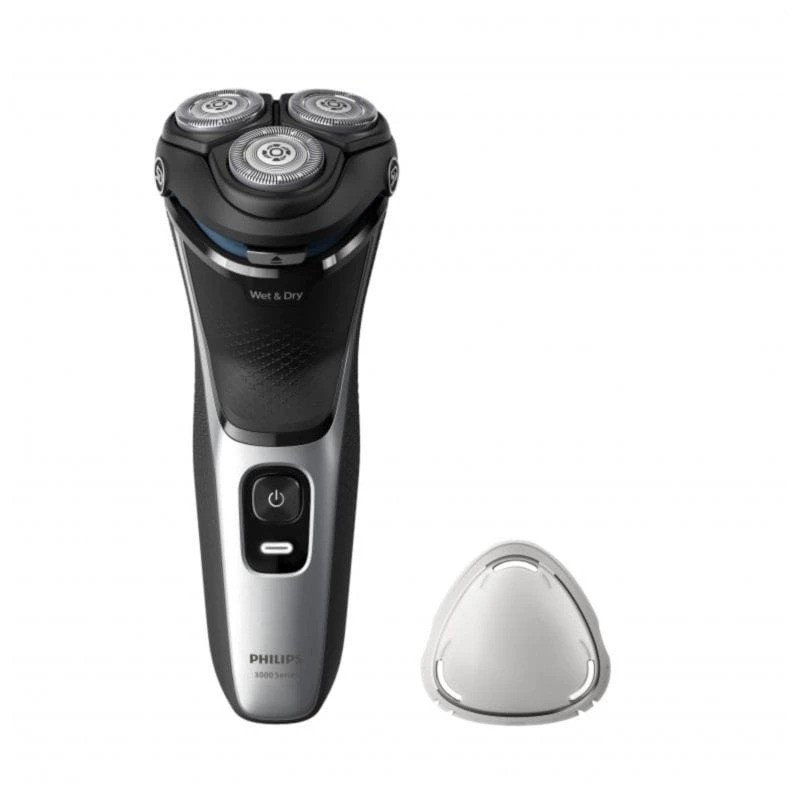 Afeitadora eléctrica Philips Shaver 3000 Series S3143/00 Negro/Plata inalámbrico seco y mojado 60 min