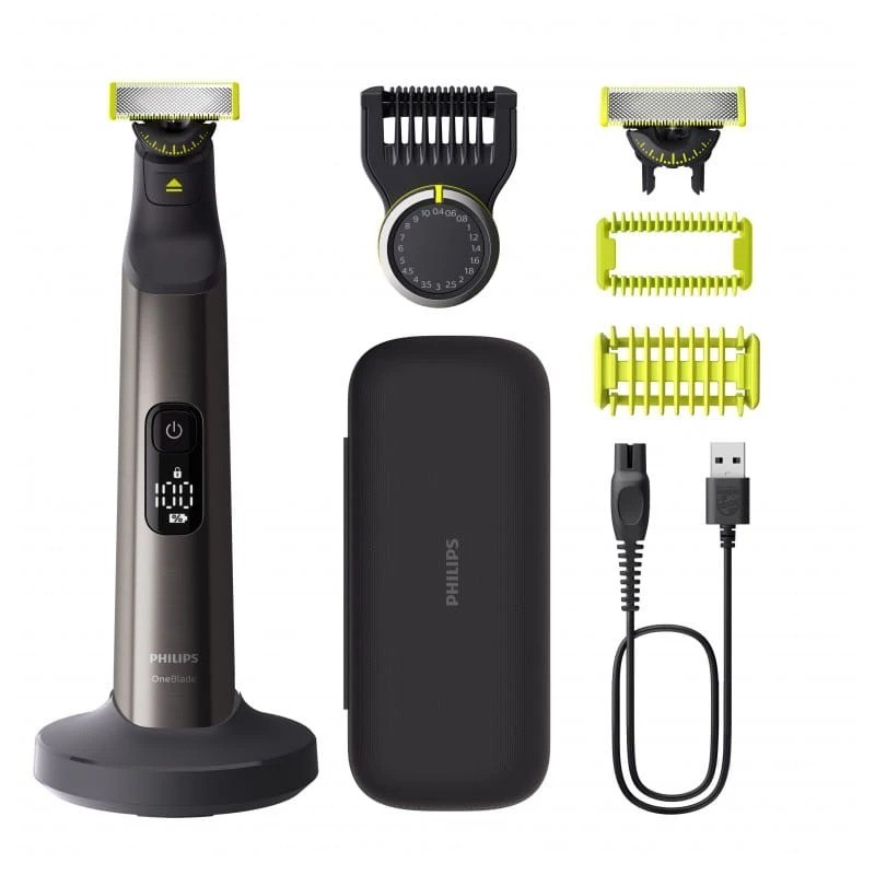 Afeitadora Philips OneBlade Pro 360 QP6652/61 Face + Body seco y mojado