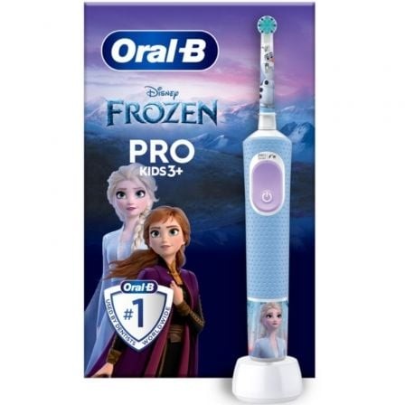 Cepillo de dientes eléctrico Oral-B Pro Kids 3 Frozen, Incluye 1 Recambio