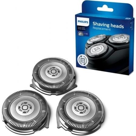 Cabezal de Reemplazo para Afeitadora Eléctrica Philips Series 3000 y 1000, Pack 3