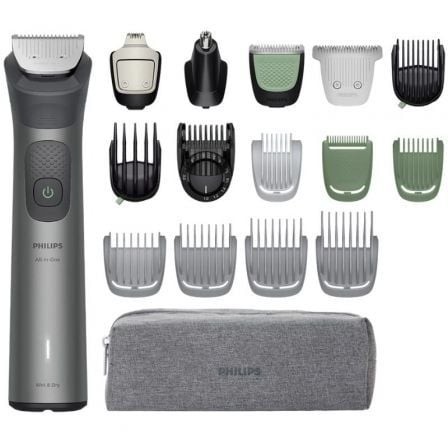 Recortadora Philips All in One 7000 Series MG7941/15, con batería, 17 Accesorios