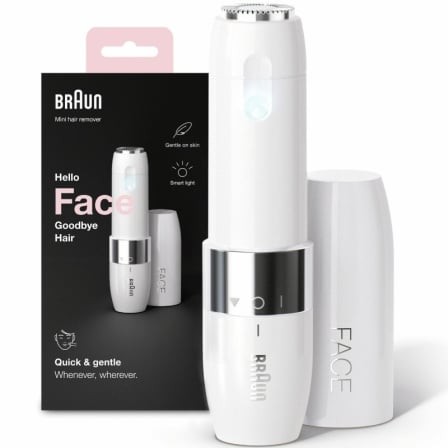 Depiladora Facial Braun Mini Depiladora Facial FS1000, con batería