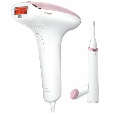 Depiladora de Luz pulsada Philips Lumea IPL Serie 7000, con cable, Incluye 1 Accesorios