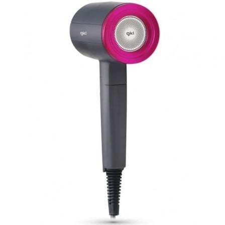 Secador GKL TOPAZ S2100, 2200W, iónico, rosa y gris