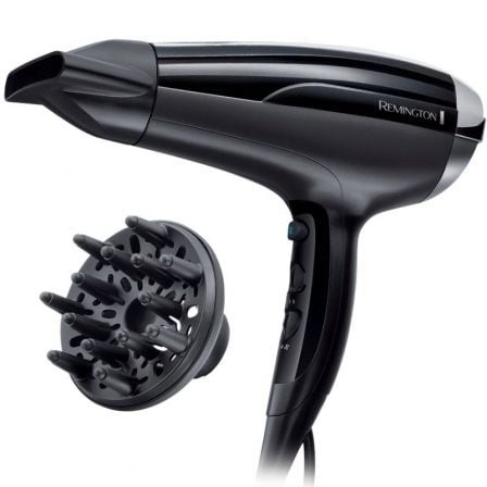 Secador Remington Pro-Air Shine 2300W, iónico, negro