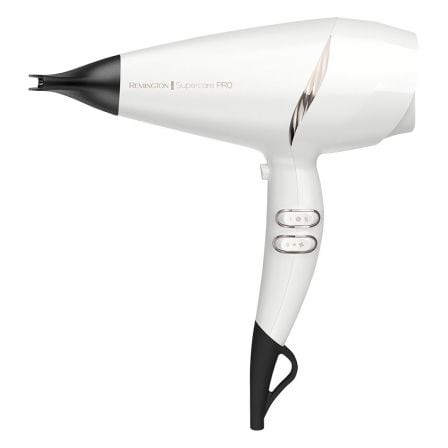Secador Remington SuperCare Pro 2200 AC7200W, 2200W, iónico, blanco