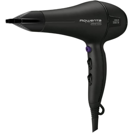 Secador Rowenta Signature Pro AC CV7840, 2200W, iónico, negro