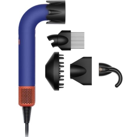 Secador Dyson Supersonic R, 1700W, iónico, azul índigo