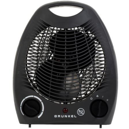 Calefactor termoventilador Grunkel WB-2000, 2000W, termostato regulable